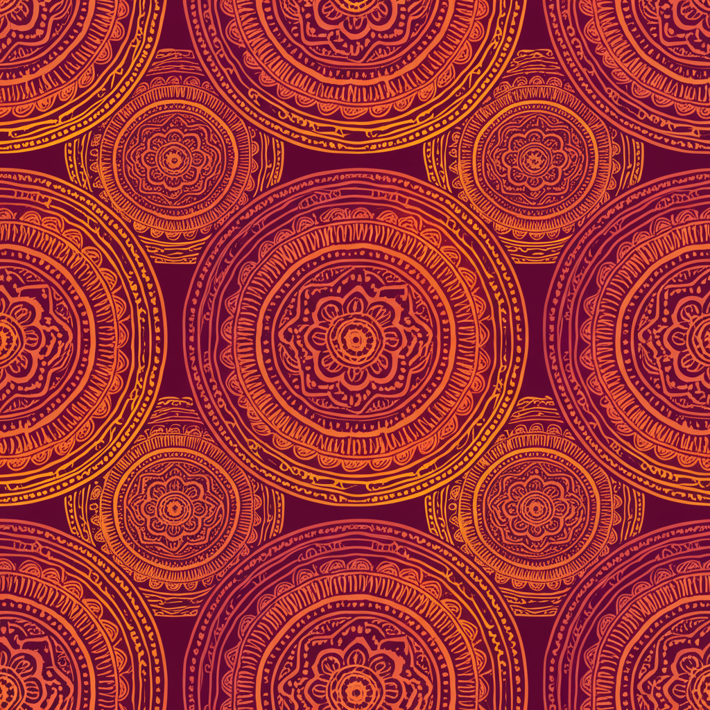 Mandala Sunset